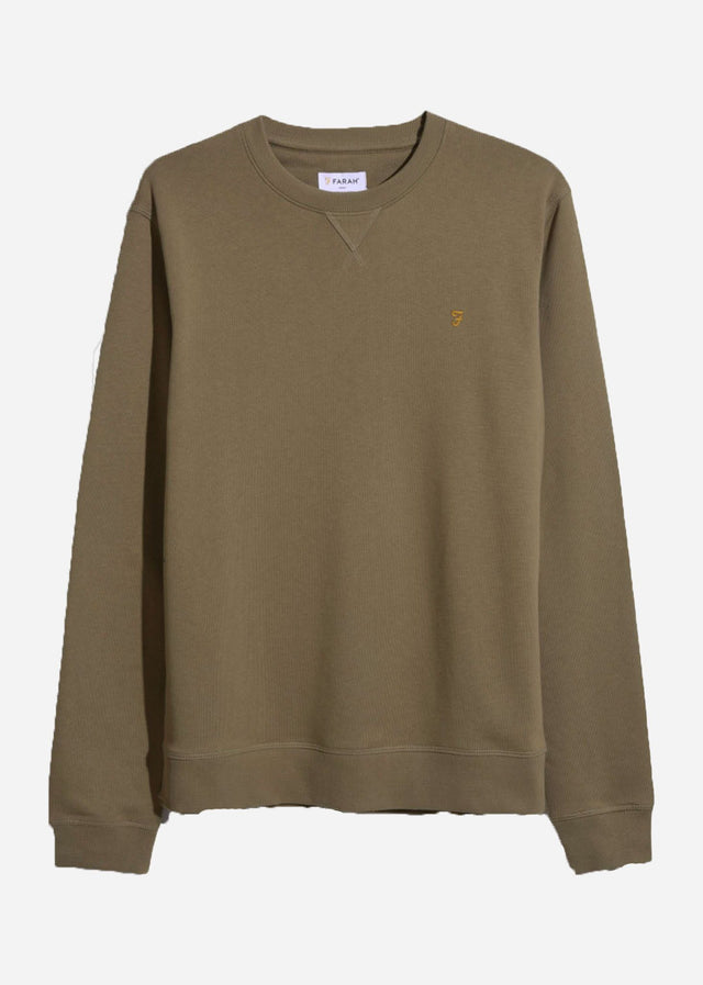 Farah Pullover  Sweatshirt tim new crew - farah khaki marl 