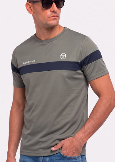 Sergio Tacchini T-shirts Leone pl t-shirt - forest night