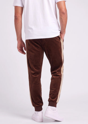 Sergio Tacchini Broeken Damarindo velour pants - cappuccino