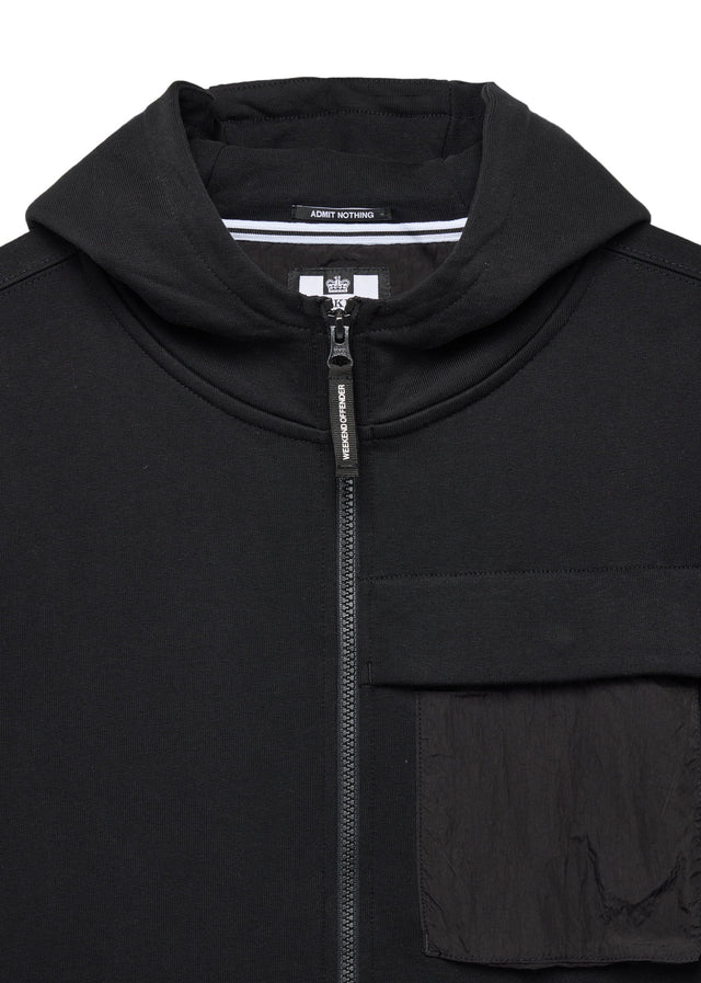 Weekend Offender Sweatjacken Daponte - black