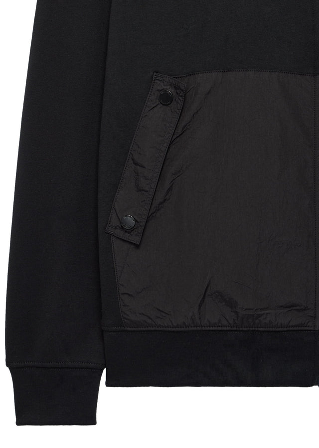 Weekend Offender Sweatjacken Daponte - black