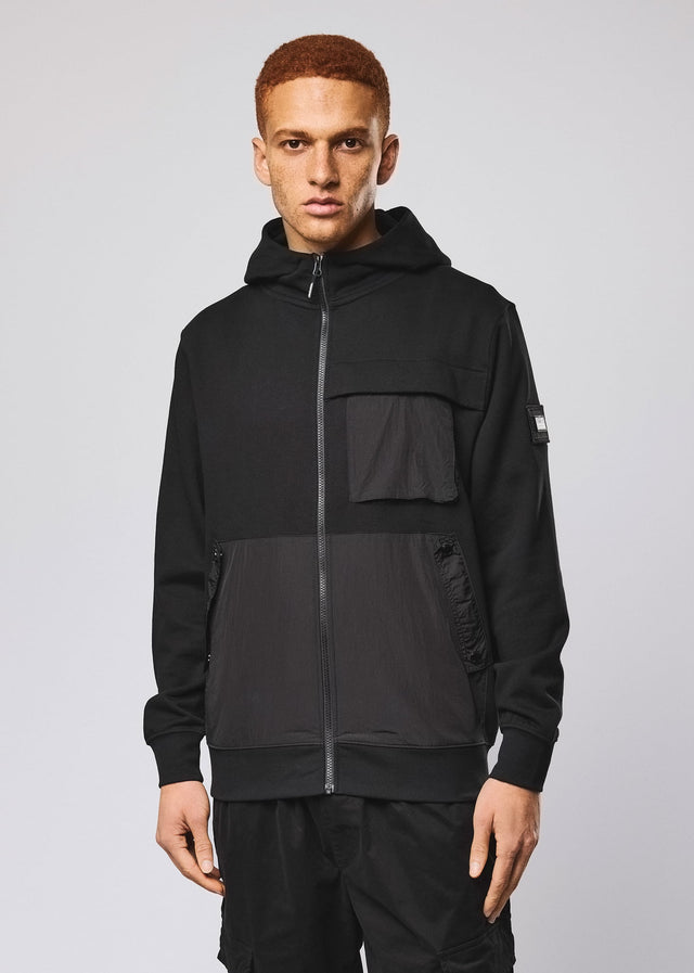 Weekend Offender Sweatjacken Daponte - black
