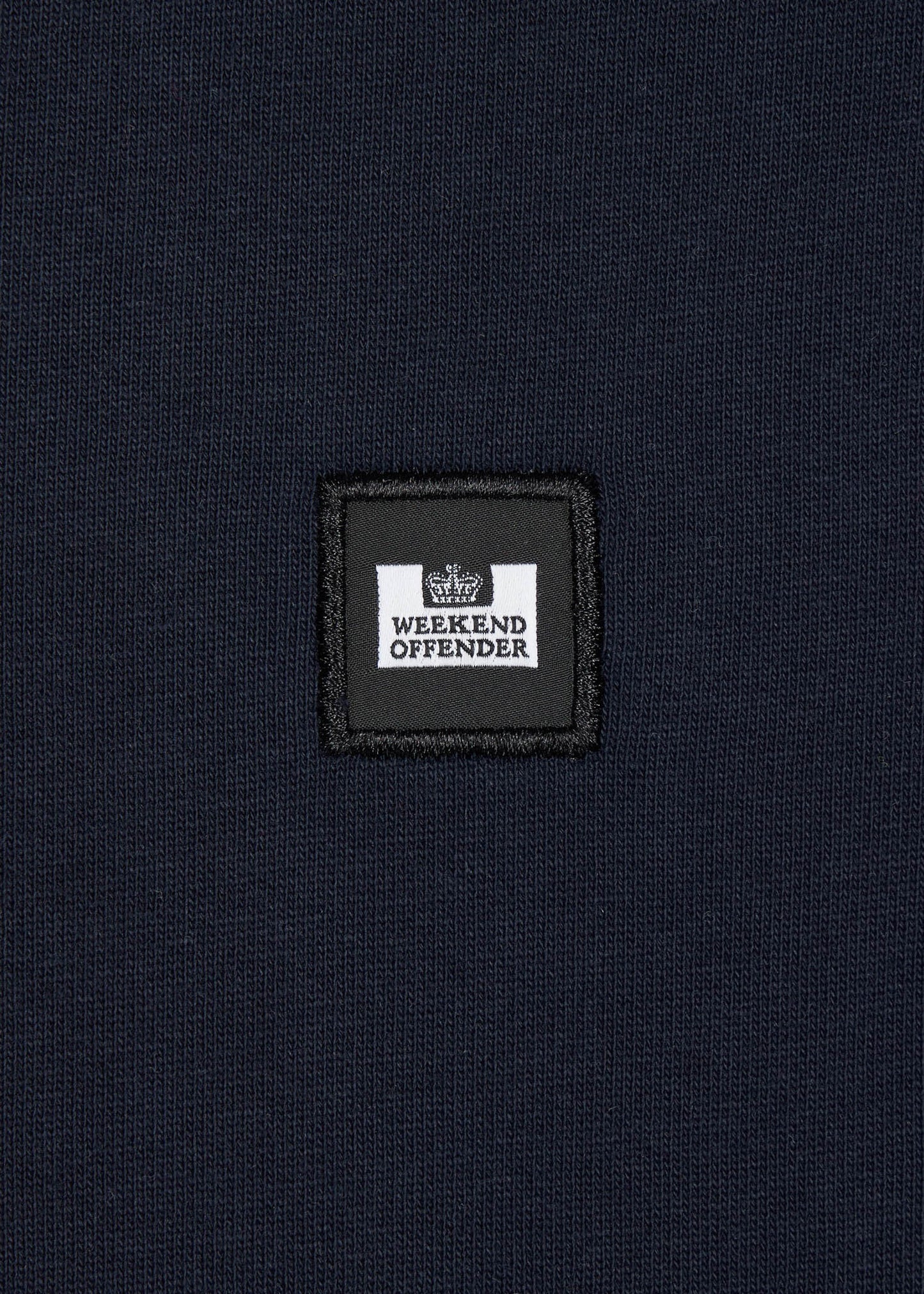 Weekend Offender Hoodies  Lo sung - navy blue house check 