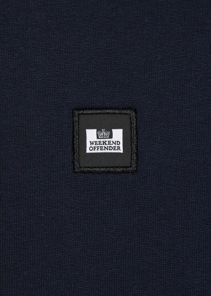 Weekend Offender Hoodies  Lo sung - navy blue house check 