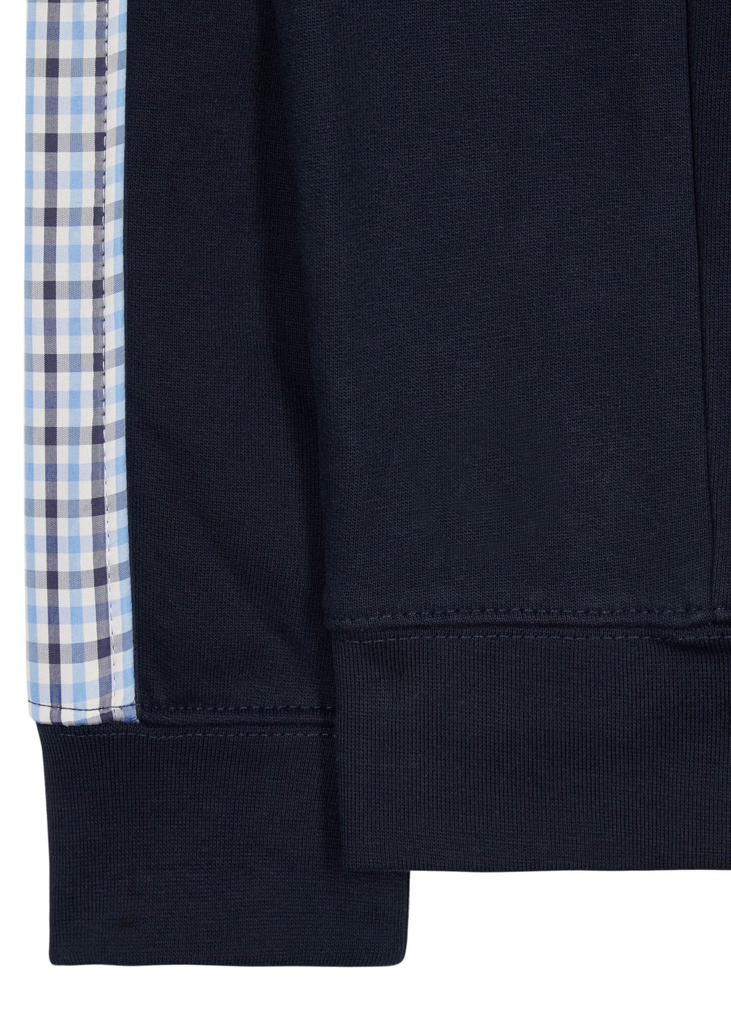 Weekend Offender Hoodies  Lo sung - navy blue house check 