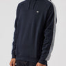 Weekend Offender Hoodies  Lo sung - navy blue house check 