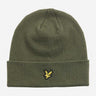 Lyle & Scott Mutsen Cotton merino beanie - deep depths