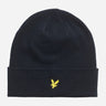 Lyle & Scott Mutsen Cotton merino beanie - dark navy