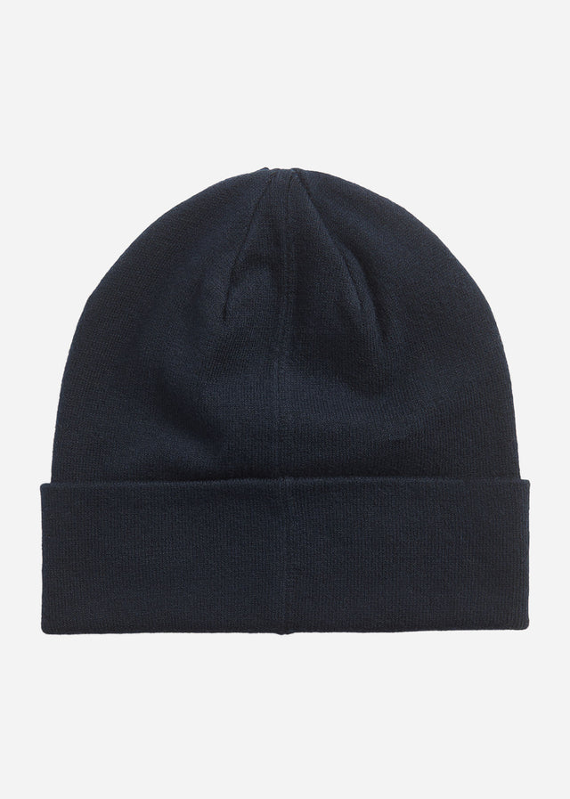 Lyle & Scott Mützen Cotton merino beanie - dark navy