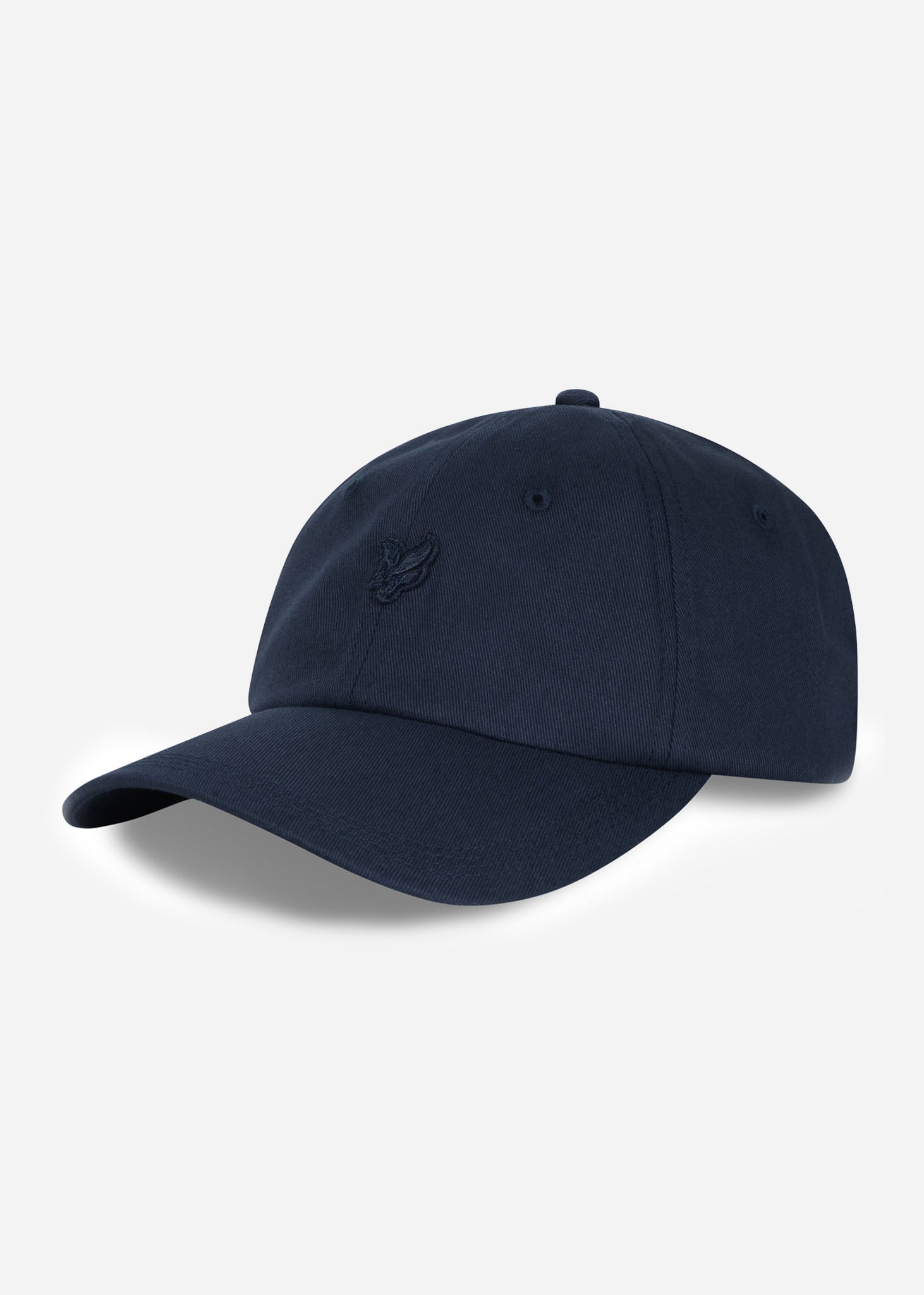 Lyle & Scott Petten  Tonal eagle baseball cap - dark navy 