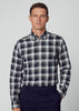 Hackett London Overhemden  Heritage tartan - green navy 