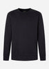 Hackett London Truien  Double knit crew - black 