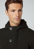 Hackett London Vesten  Heritage hoody full zip - forest night 