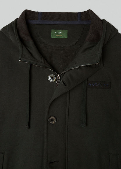 Hackett London Vesten  Heritage hoody full zip - forest night 