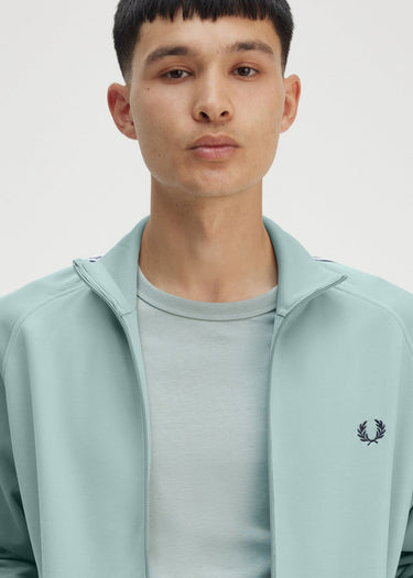 Fred Perry Vesten Taped track jacket - silver blue