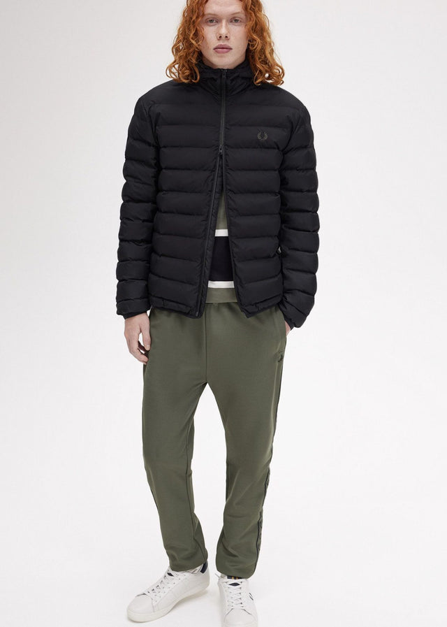 Fred Perry Jacken  Hooded insulated jacket - black 