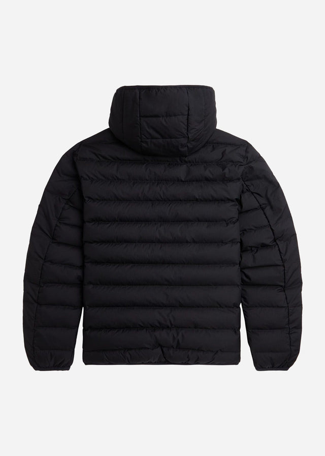 Fred Perry Jacken  Hooded insulated jacket - black 