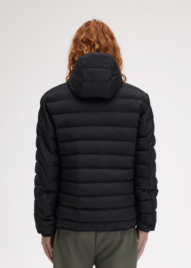 Fred Perry Jacken  Hooded insulated jacket - black 