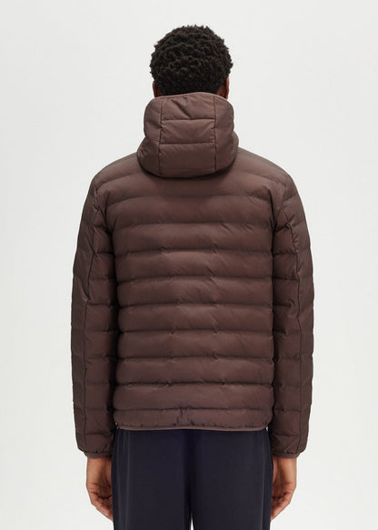 Fred Perry Jassen  Hooded insulated jacket - carrington-road-brick 