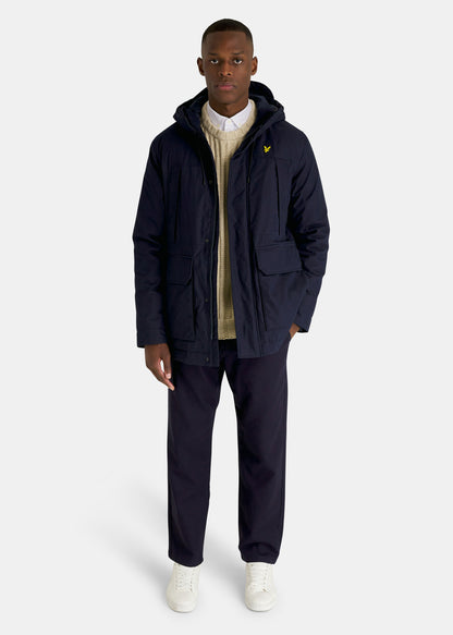 Lyle & Scott Jassen  Microfleece parka 2.0 - dark navy 