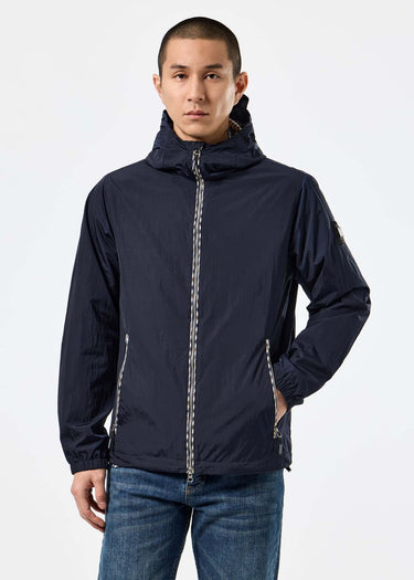 Weekend Offender Jassen Campania check - navy