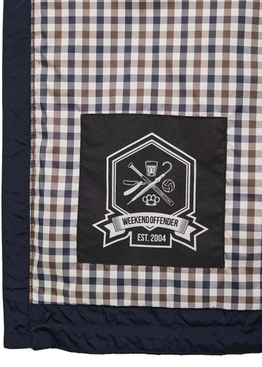 Weekend Offender Jassen Campania check - navy