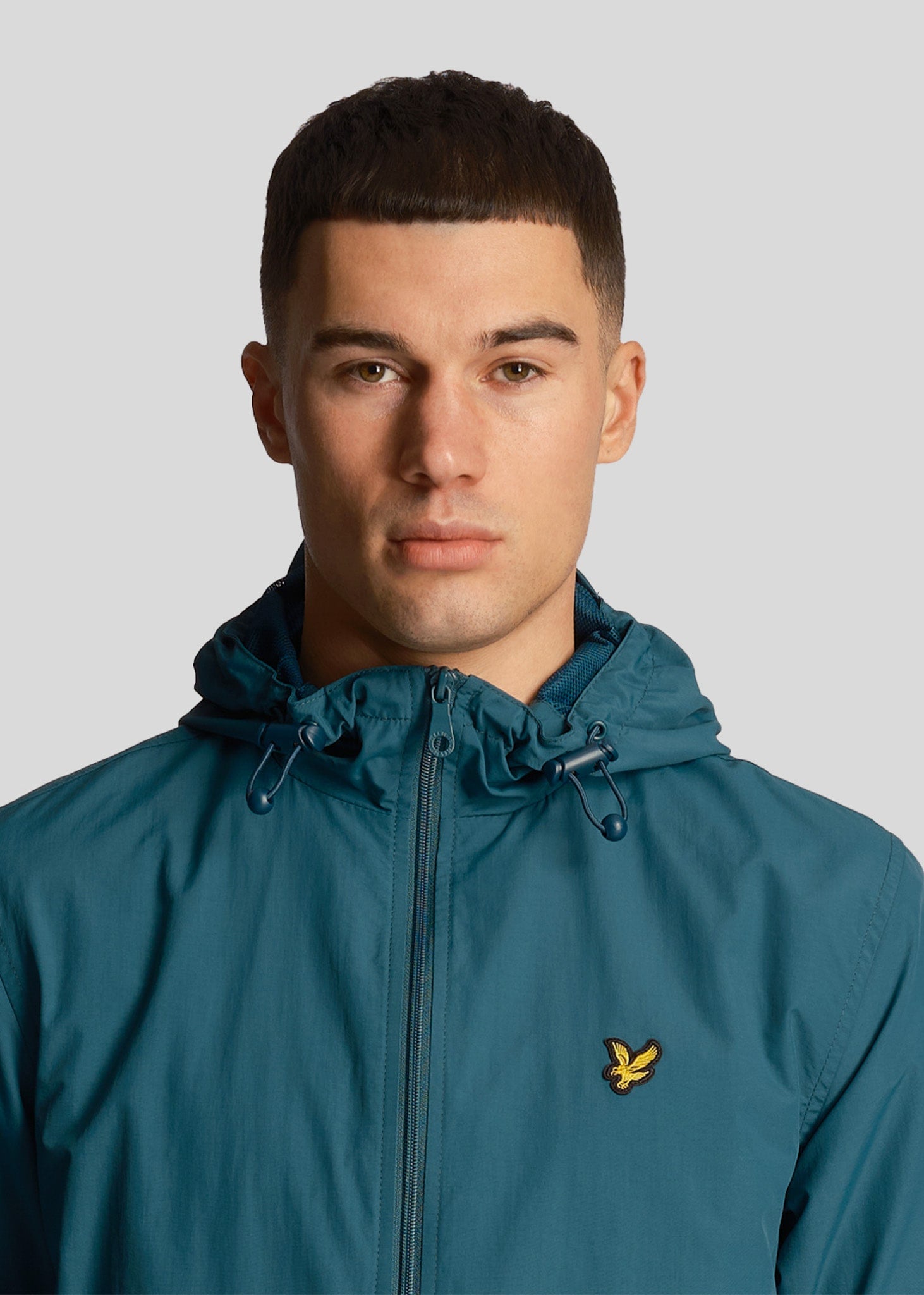 Lyle & Scott Jassen  Zip through hooded jacket - malachite green 