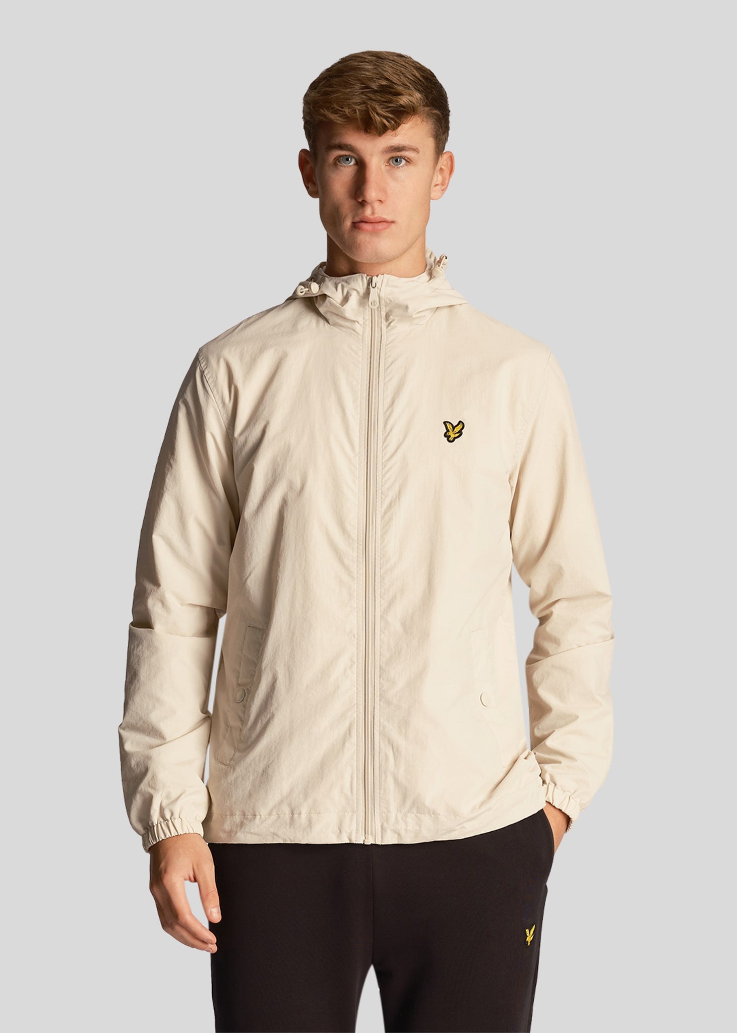 Lyle & Scott Jassen  Zip through hooded jacket - cove 