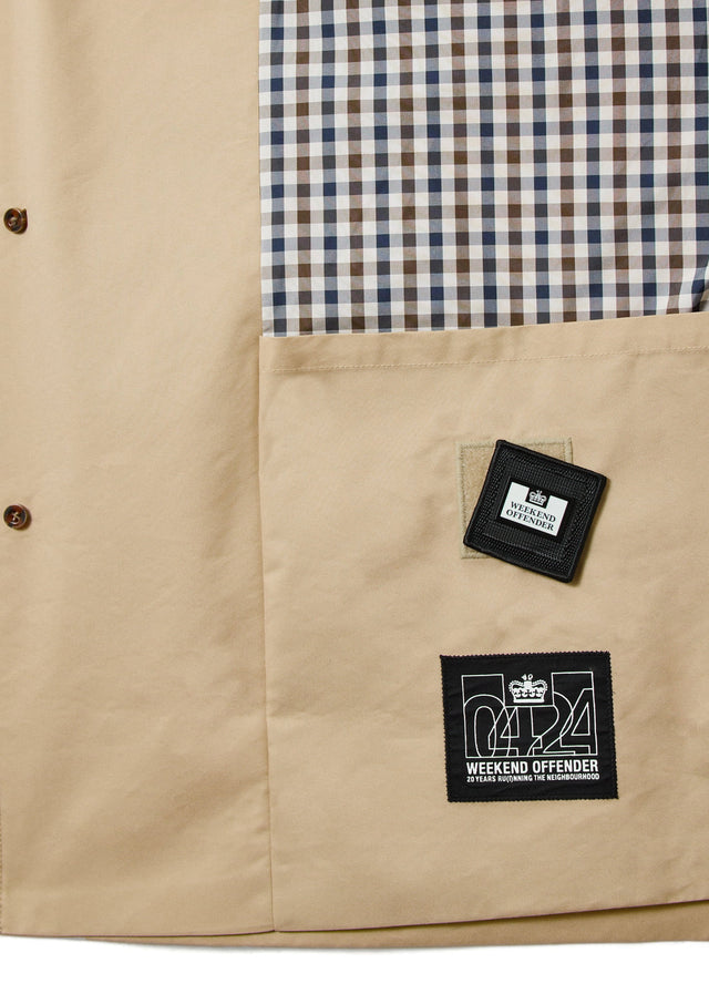 Weekend Offender Jacken Whitehouse - stone
