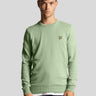 Lyle & Scott Truien  Cotton merino crew jumper - glencoe green 