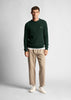 Lyle & Scott Truien  Cable jumper - dark green marl 