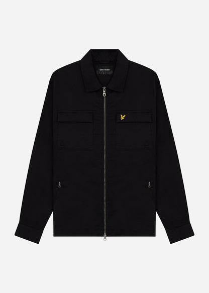 Lyle & Scott Overshirts  Cotton twill overshirt - jet black 