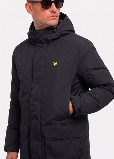 Lyle & Scott Jassen Membrane parka - jet black