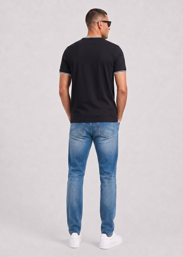 Fred Perry T-Shirts Twin tipped t-shirt - black