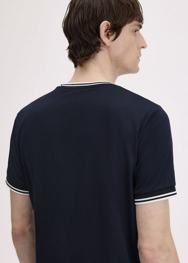 Fred Perry T-shirts Twin tipped t-shirt - navy