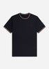 Fred Perry T-shirts  Twin tipped t-shirt - navy snow white red 