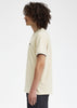 Fred Perry T-shirts  Twin tipped t-shirt - oatmeal ecru black 