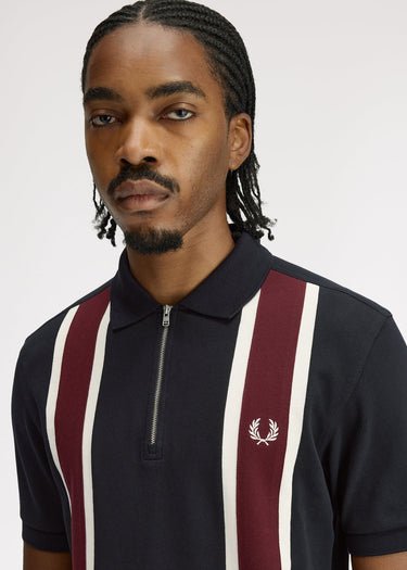 Fred Perry Polo's Tramline polo shirt - black