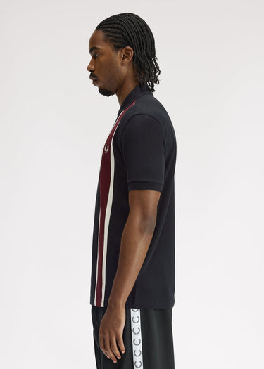 Fred Perry Polo's Tramline polo shirt - black