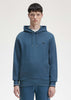 Fred Perry Hoodies  Tipped hooded sweatshirt - midnight blue 