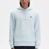 Fred Perry Hoodies  Tipped hooded sweatshirt - light ice 