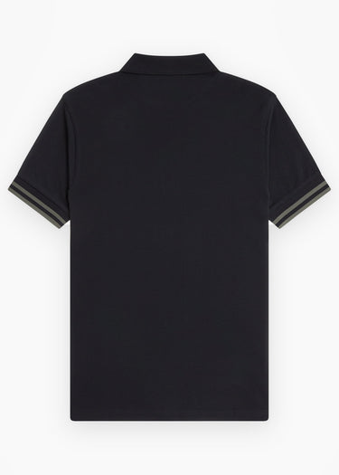 Fred Perry Poloshirts Bold tipped polo shirt - black