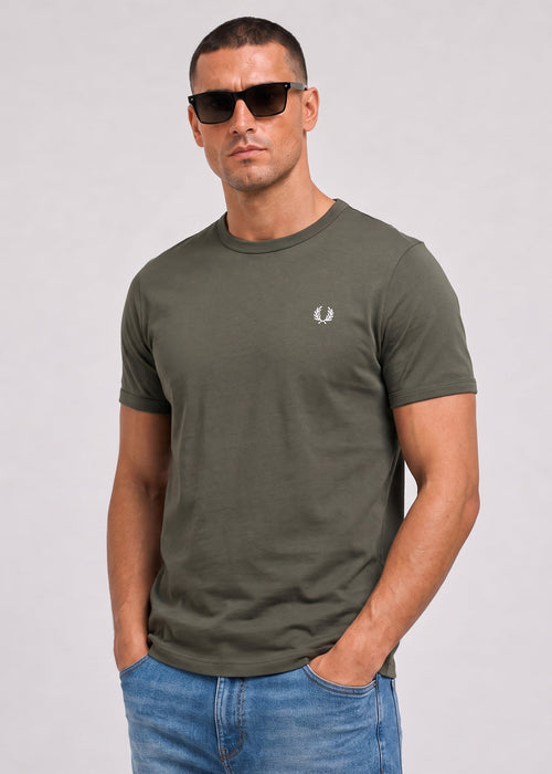 Ringer t-shirt - field green