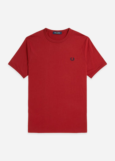 Fred Perry T-shirts Ringer t-shirt - burnt red