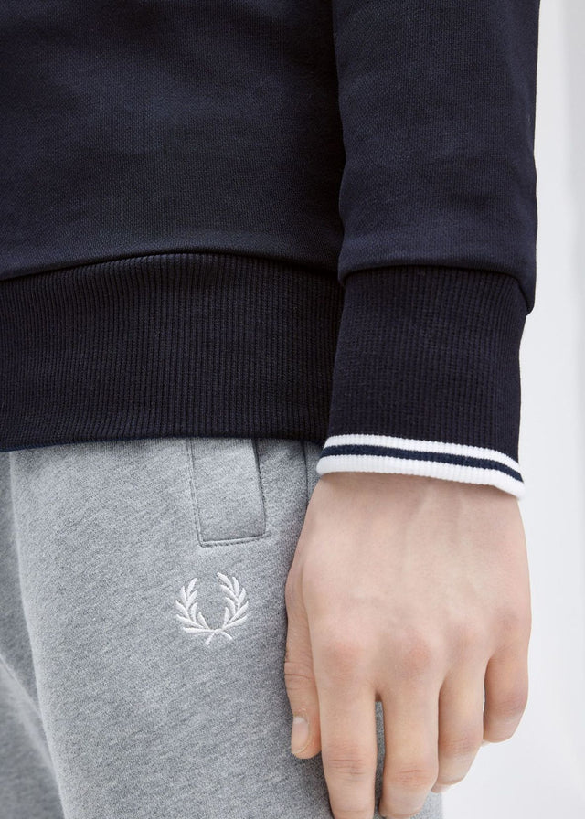 Fred Perry Pullover  Half zip sweatshirt - navy 