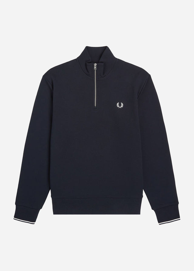 Fred Perry Pullover  Half zip sweatshirt - navy 