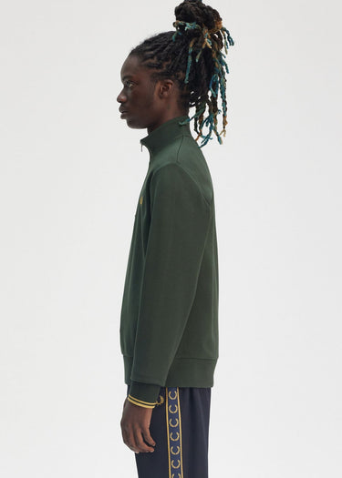 Fred Perry Truien Half zip sweat-shirt - court green
