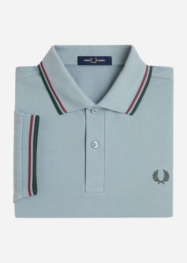 Fred Perry Poloshirts Twin tipped fred perry shirt - stockport blue oxblood grassroots