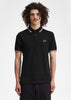 Fred Perry Polo's  Twin tipped fred perry shirt - black ecru 