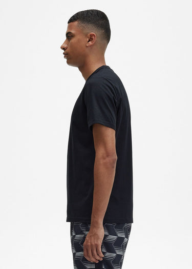 Fred Perry T-shirts  Embroidered t-shirt - black 